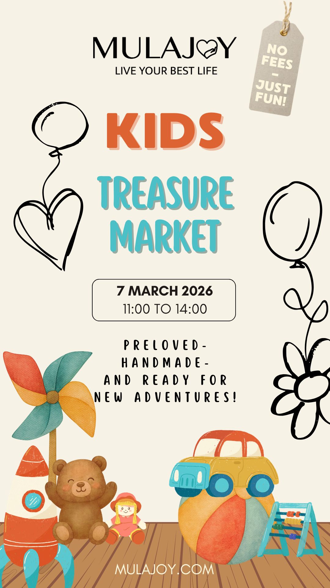 KIDS TREASURE MARKET POSTER (Your Story)